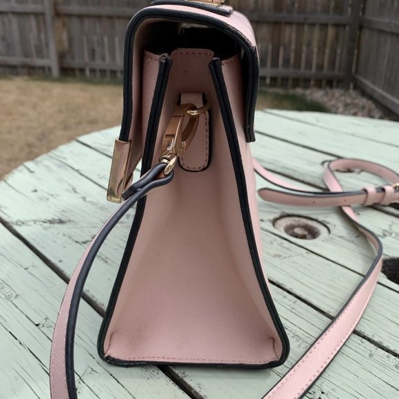 Dune London Bags Dune London Pink Leather Embellished Convertible